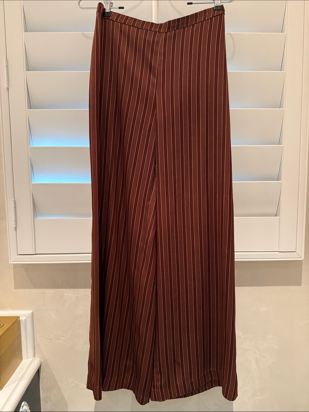 Reformation Norah wide leg striped pants